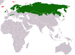 Distribución da lebre de montaña