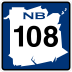 Route 108 marker