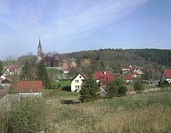 A view of the village