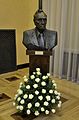 Bust of Tadeusz Mazowiecki in the hall named after him