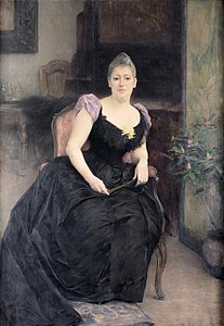 Portrait de Madame Dreyfus, 1891, 188 x 130 cm, huile sur toile, Musée des Beaux-Arts de Brest.