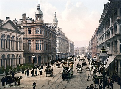 Royal Avenue in the 1890s, by the Detroit Publishing Company. (edited by Durova)