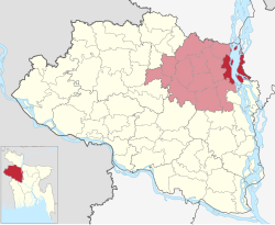 Location of Sariakandi