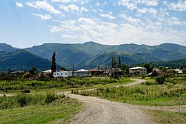 ყარაყაია (ცენტრში), ხედი სოფ. ციხისჯვრიდან