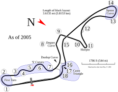 Tracciato di Circuito di Suzuka