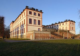 Tullgarns slott, fasad mot sydväst.