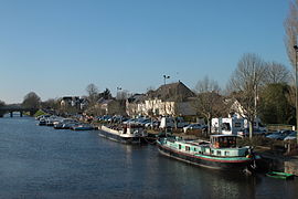 Port de Blain, sur le canal de Nantes à Brest.