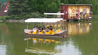 Waly boat à Walygator Parc