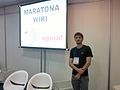 The awesome m:Wiki Movement Brazil User Group joined a health care event in Brasília, capital of Brazil.