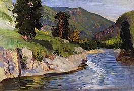 Rivière Tchemal (années 1900)