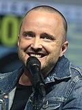 Aaron Paul, who reprised the role of Jesse Pinkman