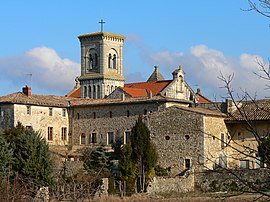 The abbey of Saint-Anne in Bonlieu-sur-Roubion