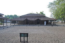 Adi Nivas, the first residence of Mahatma Gandhi in Sevagram Ashram.