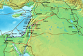 Levantine trade routes 1300 BCE