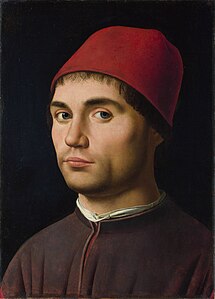 Portrait of a Man, by Antonello da Messina