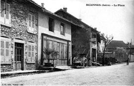 The village square in 1910