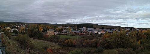 Panorámica de Brañuelas obtenida con smartphone