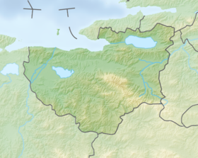 Voir sur la carte topographique de la province de Bursa