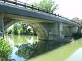 Brücke Ponte a Rosciano nahe Torgiano