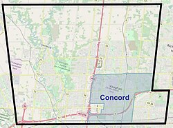 Concord within Vaughan