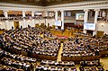 Conferenza nel palazzo.