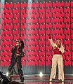 Image 13Teya and Salena performing "Who the Hell Is Edgar?" in Liverpool (2023) (from Austria in the Eurovision Song Contest)