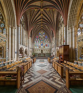 The Lady Chapel of Exeter Cathedral, by Diliff