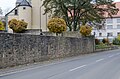 Friedhof: Nördliche Friedhofmauer