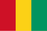 Drapeau de la Guinée.