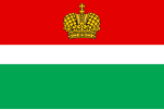 Flag of Kaluga Oblast (30 January 2004)