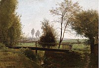 Dimineață la Barbizon (In the morning at Barbizon) (c 1850)