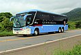 Ônibus da Guanabara na BR-222, no povoado Bela Vista (ex-Saco) no sopé da Serra da Ibiapaba, sentido Tianguá a Sobral.