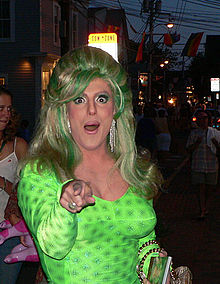 Hedda Lettuce in Provincetown in August 2006