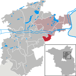 Hohenfinow – Mappa