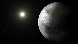 Созданный художником возможный вид экзопланеты Kepler-452 b[1]