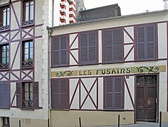 "Les Fusains": 22, rue Tourlaque, 18th arrondissement of Paris where Max Ernst established a studio in 1925