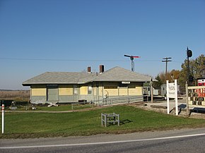 The Linden Depot, a historic place in the township