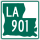 Louisiana Highway 901 marker