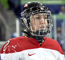 Meghan Agosta Vancouverissa 2010.