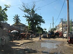 uma rua de Morondava