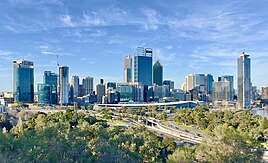 Perth CBD skyline