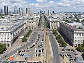 Constitution Square and Marszałtkowska Street