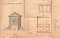 Plan du Clocher - 1910.