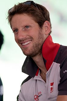 Grosjean in 2016