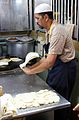 Roti prata being prepared