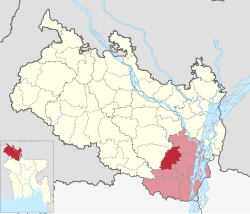 Location of Sadullapur