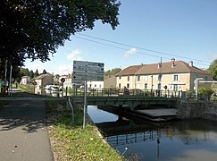 Pont tournant.