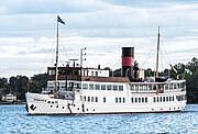 S/S Stockholm anlöper Vaxholm