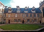 Trinity College, Durham Quad, East Range (Old Library and old President's Lodging)