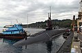 L'USS Nebraska (SSBN-739) à quai.